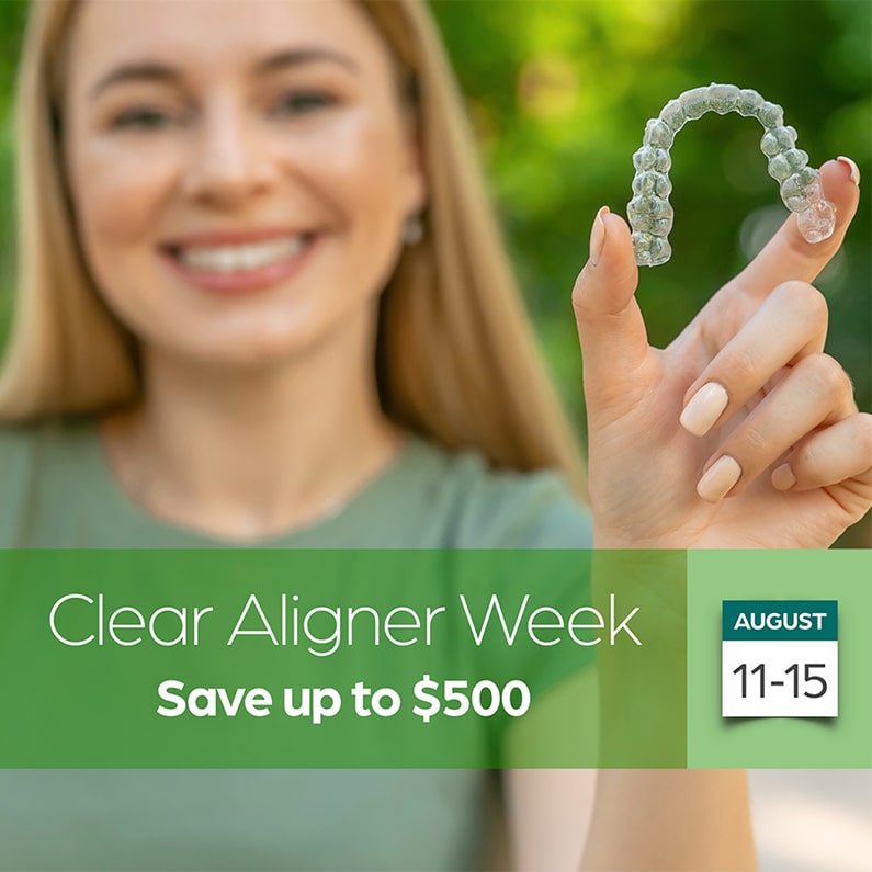 save up to $500 on spark clear aligner treatment in august